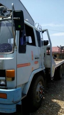 รถเทนเลอร์สิบล้อเพลาเดียว ISUZU JCMเคื่อง185วางหัวROCKEYเบรคทิพฟี่ราคา500,000 090-772-3710 098-539-6074