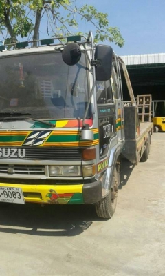 ขายรถเทนเลอร์สิบล้อ2เพลาISUZU ROCKEY 195แรงรถสวยพร้อมใช้เอกพร้อม 090-772-3710 098-539-6074