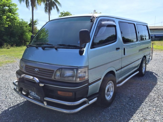 ขาย รถตู้ HIACE 2500 ปี 1994 เครื่องดี รถบางๆเลย ไม่เคยชน  ภายในสวย พวงมาลัยเพาเวอร์ แอร์เย็น