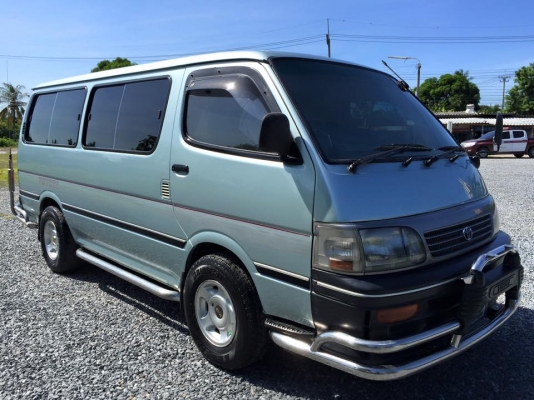 ขาย รถตู้ HIACE 2500 ปี 1994 เครื่องดี รถบางๆเลย ไม่เคยชน  ภายในสวย พวงมาลัยเพาเวอร์ แอร์เย็น