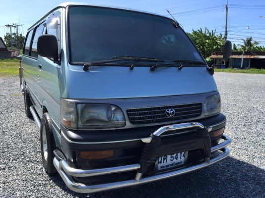 ขาย รถตู้ HIACE 2500 ปี 1994 เครื่องดี รถบางๆเลย ไม่เคยชน  ภายในสวย พวงมาลัยเพาเวอร์ แอร์เย็น