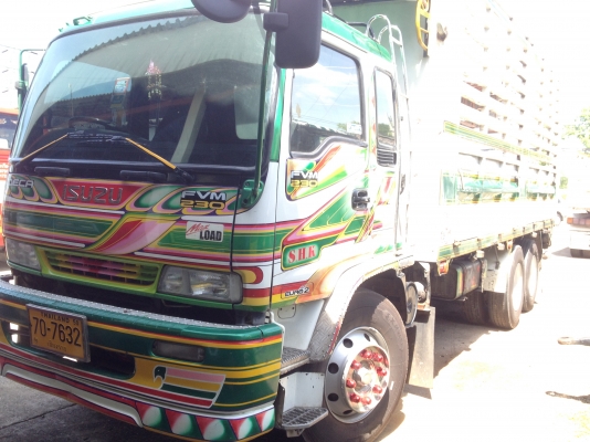 ขาย ISUZU DECA 230HP ปี2550 เพลาเดียว กระบะเหล็กยาว 6.3 เมตร