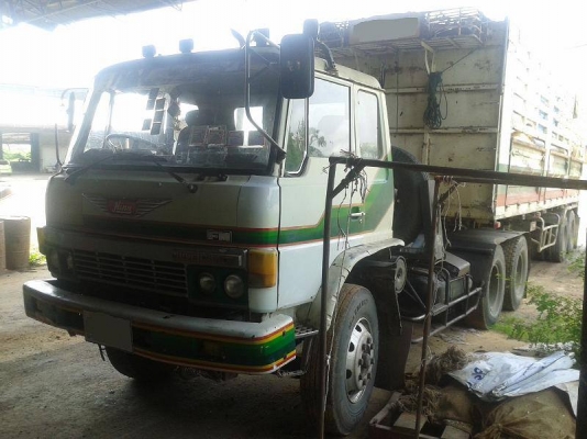 รถหัวลาก 10ล้อ ฮีโน่ 221 เครื่อง K13D พร้อมหางเทรลเลอร์พนัส 9เมตร