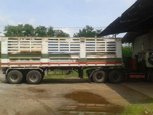 รถหัวลาก 10ล้อ ฮีโน่ 221 เครื่อง K13D พร้อมหางเทรลเลอร์พนัส 9เมตร