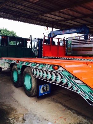 10 ล้อเดกก้า 2 เพลา เครื่อง 195 แรง รถห้างแท้ ต่อหางแบคโคร พร้อมใช้งาน