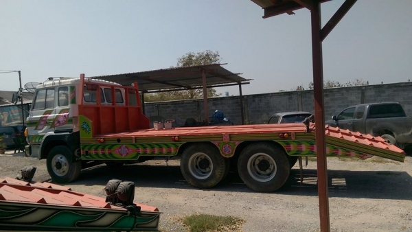 10 ล้อโปรเฟีย 3 ใบปัด 2 เพลา เครื่อง 260 แรง หางแบคโคร พร้อมใช้งาน