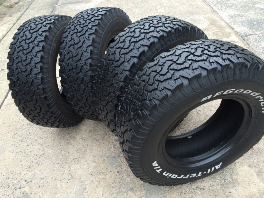BF Goodrich All-terrain ขนาด 265 75 r16 ดอก8มิล