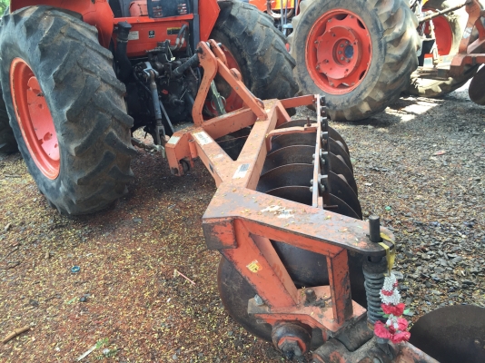 รถไถ Kubota M7040 70แรง 2เพลา 4*4 พร้อมดันหน้าผานหลัง7ใบ