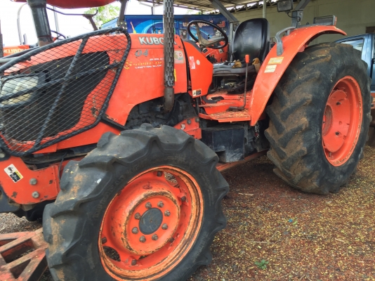 รถไถ Kubota M7040 70แรง 2เพลา 4*4 พร้อมดันหน้าผานหลัง7ใบ