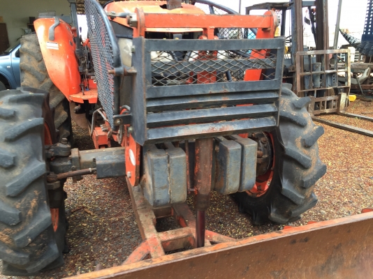 รถไถ Kubota M7040 70แรง 2เพลา 4*4 พร้อมดันหน้าผานหลัง7ใบ