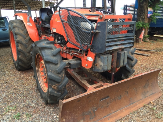 รถไถ Kubota M7040 70แรง 2เพลา 4*4 พร้อมดันหน้าผานหลัง7ใบ