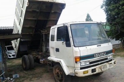 ขาย 6ล้อ ดั้มใหญ่ๆ อิซูสุ ร๊อกกี้195(6HE1)รถฝากขายอยู่สุพรรณสนใจโทรมาจะให้เบอร์ติดต่อโดยตรง)  แอร์ เพาเวอร์ เบรคทิพฟี่ ยาง900 ขอบ20 ช่วงล่างดี เครื่องแน่นแรงสะใจ แชสซีงามๆเดิมๆทั้งเส้น พร้อมใช้งาน เล่มทะเบียนพร้อมโอน