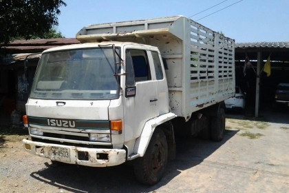 ขาย 6ล้อ ดั้มใหญ่ๆ อิซูสุ ร๊อกกี้195(6HE1)รถฝากขายอยู่สุพรรณสนใจโทรมาจะให้เบอร์ติดต่อโดยตรง)  แอร์ เพาเวอร์ เบรคทิพฟี่ ยาง900 ขอบ20 ช่วงล่างดี เครื่องแน่นแรงสะใจ แชสซีงามๆเดิมๆทั้งเส้น พร้อมใช้งาน เล่มทะเบียนพร้อมโอน