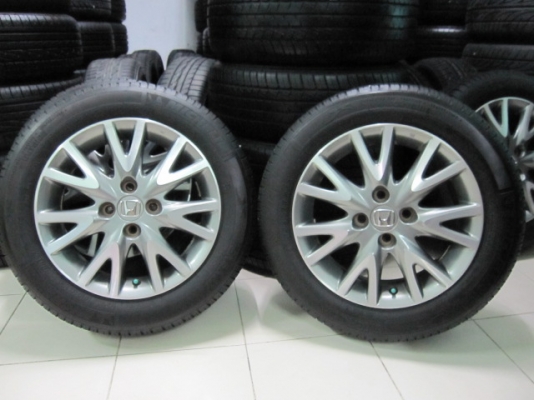 ขายล้อแม็ก CITY JAZZ แถมยางขอบ 15