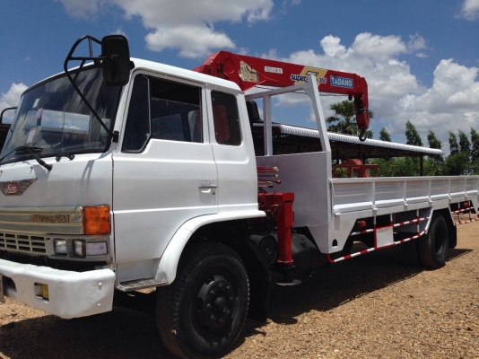 ฮีโน่FF177 เครื่อง168แรงม้า ติดเครนTADANOท้องวี3.6ตัน