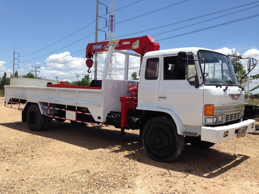 ฮีโน่FF177 เครื่อง168แรงม้า ติดเครนTADANOท้องวี3.6ตัน