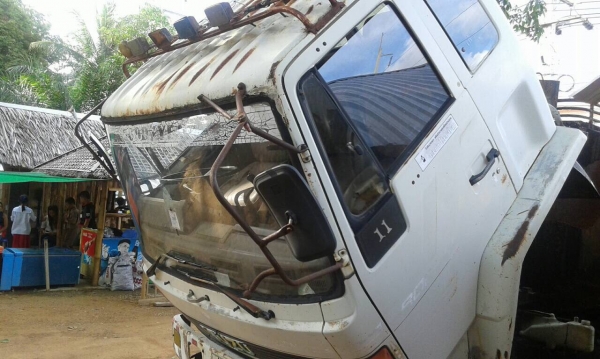 10ล้อเพลาเดียว175แรง Fvm12MY-K-3604882 ปี2538 เครื่อง6BG1-