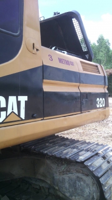 แม็คโฮลมือสอง,ยี้ห้อ, Catterpillar 320V2 ระบบไฟฟ้าครบ,เอกสารเล่ม,เครื่อง Isuzu มีใบคุม