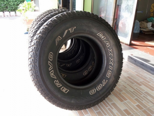 ยาง maxxis 700 bravo at 31x10.5 ขอบ 15 ปี 2014 สภาพสดใหม่สุดๆ