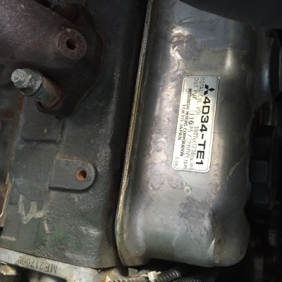 ขายเครื่องปั๊มลมยี่ห้อAIRMAN PDS390sปี2000ยังไม่เคยใช้งานในไทยลม8.5บาร์