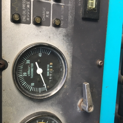 ขายเครื่องปั๊มลมยี่ห้อAIRMAN PDS390sปี2000ยังไม่เคยใช้งานในไทยลม8.5บาร์