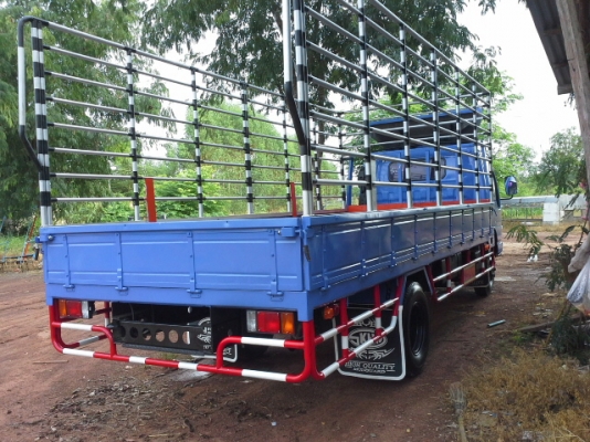 ขายด่วน รถบรรทุกหกล้อ ISUZU NQR  ,5.50เมตร สภาพพร้อมใช้