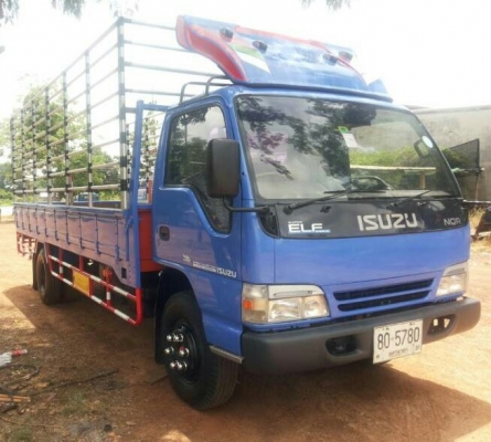 ขายด่วน รถบรรทุกหกล้อ ISUZU NQR  ,5.50เมตร สภาพพร้อมใช้