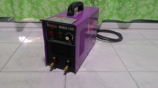 เครื่องเชื่อมระบบอินเวอร์เตอร์ IWELD MMA  160a  สภาพดี  อุปกรณ์สายเชื่อมครบพร้อมใช้ครับ