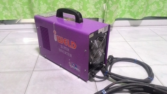 เครื่องเชื่อมระบบอินเวอร์เตอร์ IWELD MMA  160a  สภาพดี  อุปกรณ์สายเชื่อมครบพร้อมใช้ครับ