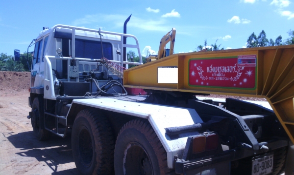 หัวลาก MITSUBISHI FN527 6D16 เทอร์โบ 220 แรงม้า ปี40