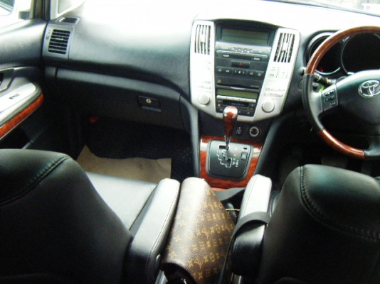 toyota harrier rx300 airs รุ่นท็อปหลังคาแก้ว ชุดแต่ง สีขาวมุก