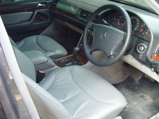 benz w140 s280 สีเทา ปี1995  มือแรก ไม่เคยติดก๊าซ