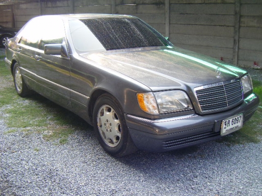 benz w140 s280 สีเทา ปี1995  มือแรก ไม่เคยติดก๊าซ