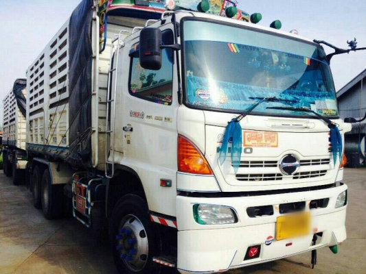 ขายรถสิบล้อ hino FM1A  344 ปี 55 QDR เบรคแห้ง คอกเกษตรดั้มเหล็ก อู่ ST วิ่ง 2แสนกว่าโล รถเดิมๆสวยจัด