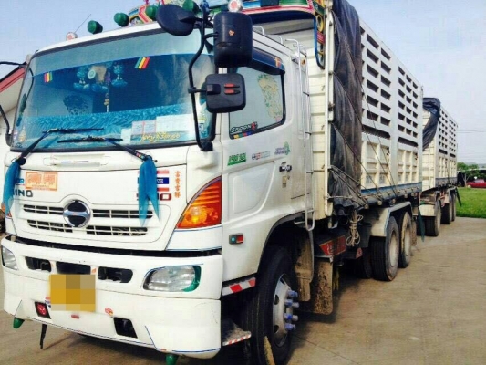 ขายรถสิบล้อ hino FM1A  344 ปี 55 QDR เบรคแห้ง คอกเกษตรดั้มเหล็ก อู่ ST วิ่ง 2แสนกว่าโล รถเดิมๆสวยจัด