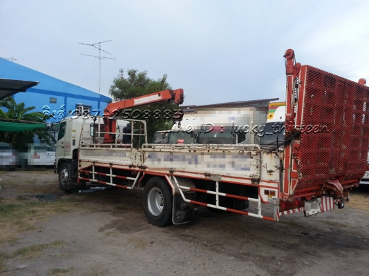 ขาย Hino MEGA FG 6 ล้อติดเครน Unic 3ตัน3ปลอก ปี47