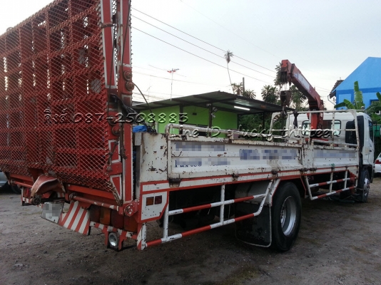 ขาย Hino MEGA FG 6 ล้อติดเครน Unic 3ตัน3ปลอก ปี47