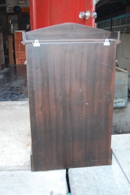 ตู้โชว์แขวนผนังไม้สัก ตู้โชว์แขวนผนังไม้สัก