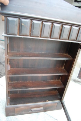 ตู้โชว์แขวนผนังไม้สัก ตู้โชว์แขวนผนังไม้สัก