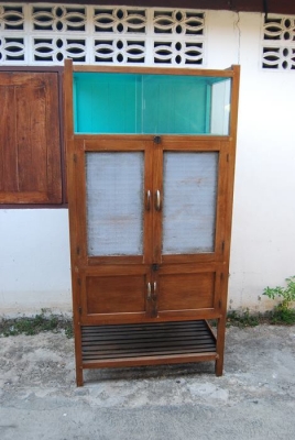 ตู้กับข้าวไม้สัก