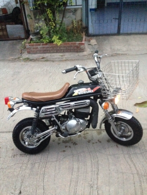 Suzuki Epo (อีโป้) มอเตอร์สุดคลาสสิค 50 cc หายาก สภาพสวยทำจบแล้วทั้งคัน