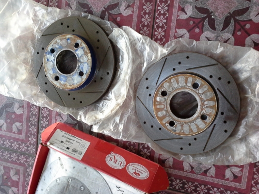 จานเบลค Runstop nissan  march