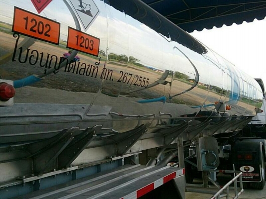 ขายแท็งค์น้ำมัน ขนาด 32,000 ลิตร  จำนวนช่อง 4 ช่องๆละ  8,000