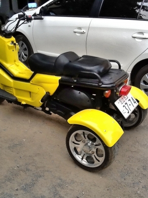 รถนำเข้าญี่ปุ่น มอเตอร์ไซค์3ล้อ ถอยหลังได้ ลดเหลือ 35,500 บาท