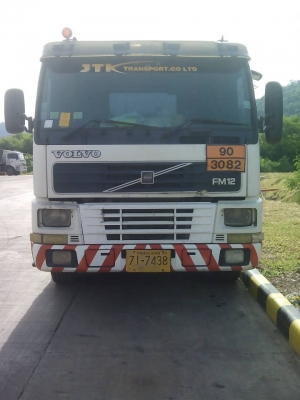 ต้องการขายด่วนราคาพิเศษ หัวลากvolvo fm10 320 hp พร้อมหางเเท๊งค์ sutee