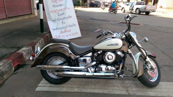 ขายคับ YAMAHA DRAGSTAR CLASSIC 400cc ปี1999 อินวอยส์ สรรพสามิตรคับ สภาพเดิมๆ สวยๆ สีสวย เครื่องแน่นมากคับ ราคา 98500 บาท สนใจติดต่อ 081-0578282 คับ ส่งได้ทั่วไทยคับ สนใจติดต่อ 081-0578282 FACEBOOK POP BIGBIKE SAKONNAKHON ไอดีไลน์ POPBIGBIKESAKONคับ สนใจรถ