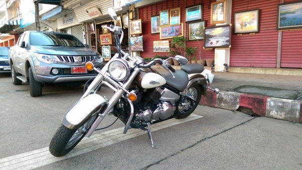 ขายคับ YAMAHA DRAGSTAR CLASSIC 400cc ปี1999 อินวอยส์ สรรพสามิตรคับ สภาพเดิมๆ สวยๆ สีสวย เครื่องแน่นมากคับ ราคา 98500 บาท สนใจติดต่อ 081-0578282 คับ ส่งได้ทั่วไทยคับ สนใจติดต่อ 081-0578282 FACEBOOK POP BIGBIKE SAKONNAKHON ไอดีไลน์ POPBIGBIKESAKONคับ สนใจรถ