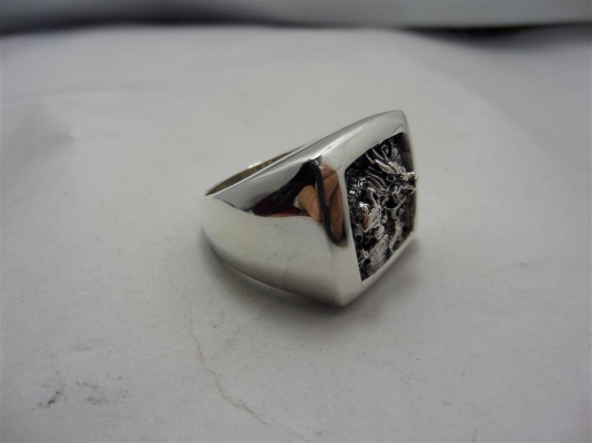 แหวนเงินมังกร 925