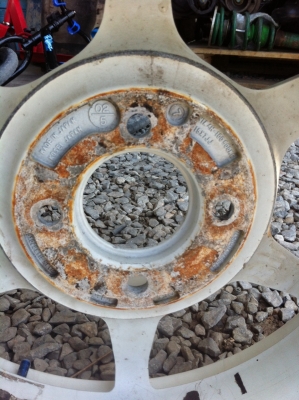 แม็ก P 1 แท้ ขอบ15กว้าง7นิ้ว เก่าญี่ปุ่น