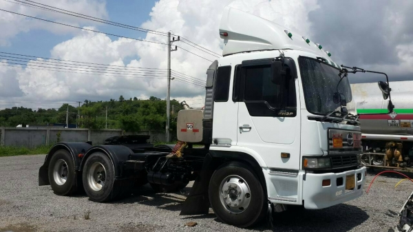 hino profia เครื่อง p11c 320 hp พร้อมหางก้างยาวพนัส 24เมตร ขายพร้อมหาง
